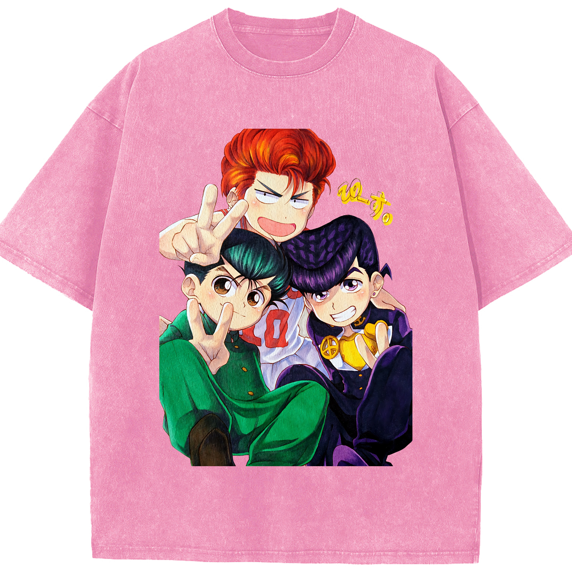 （画像用） SLAM DUNK／スラムダンク 綿100% ヴィンテージ風 半袖Tシャツ（フロントプリント）